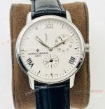 Swiss Grade One Vacheron Constantin Patrimony TWS Cal.1420 watch White Power reserve Dial